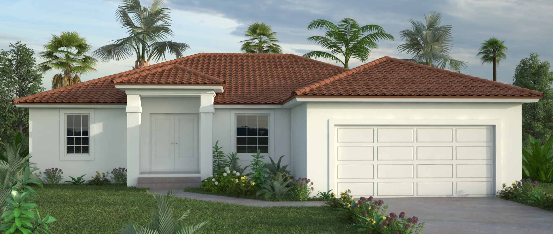 Avantgarde Design Home Builders Florida Pine Island Front View